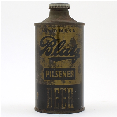 Blatz Beer Olive Drab Cone Top BRIGHTER GREEN 153-23