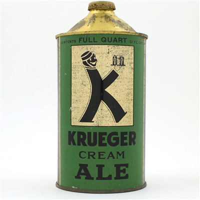 Krueger Ale Quart Cone Top 213-11