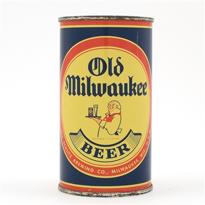 Old Milwaukee Beer Flat Top WAITER RARE CLEAN 107-20