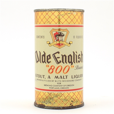 Olde English 800 Stout Malt Liquor 11 Ounce Flat Top 108-39