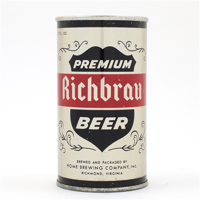 Richbrau Beer Flat Top SATIN NEAR MINT 125-2