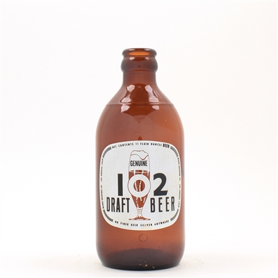 102 Draft Beer 11 Ounce ACL Bottle