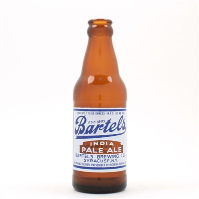 Bartels India Pale Ale 7 Ounce 2-sided 2-color ACL Bottle