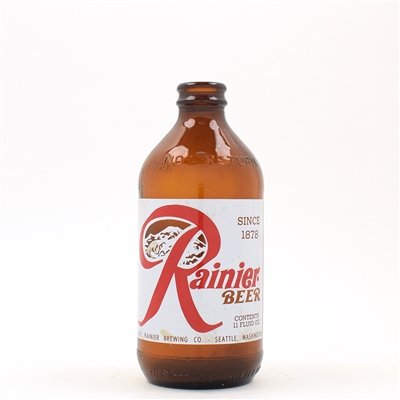 Rainier Beer 11 Ounce ACL Bottle