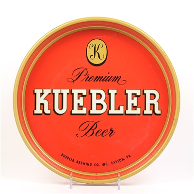 Kuebler Beer 1940s Serving Tray