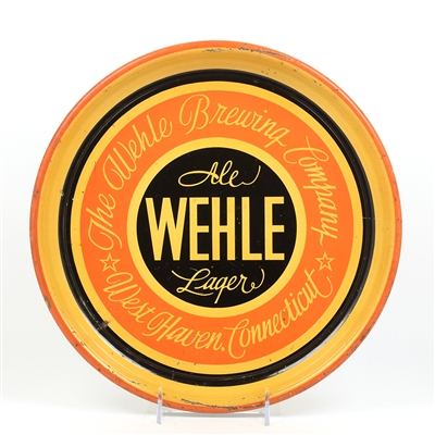 Wehle Ale-Lager 1930s Serving Tray