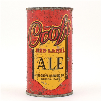 Croft Red Label Ale Flat Top SCARCE 52-20
