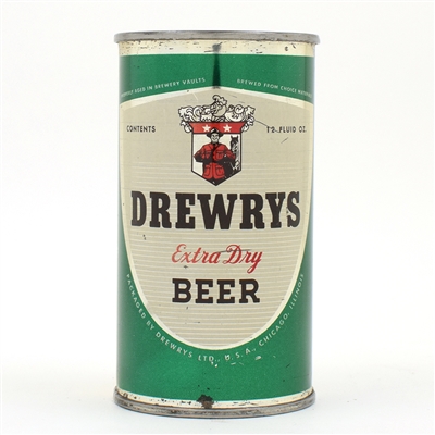Drewrys Beer Sports Set Flat Top GREEN CHICAGO 54-34