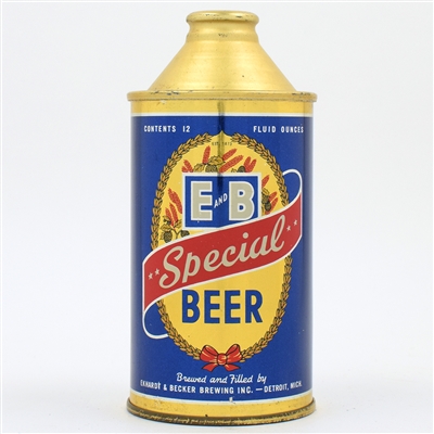 E and B Special Beer Cone Top CRISP 160-15