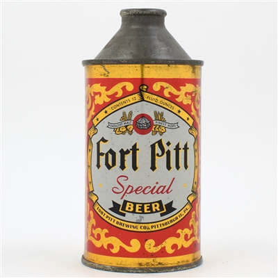 Fort Pitt Beer Cone Top PITTSBURGH NON-IRTP 163-14