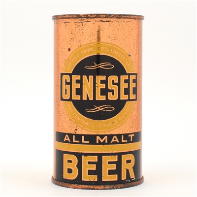 Genesee All Malt Beer Instructional Flat Top 68-28 USBCOI 332
