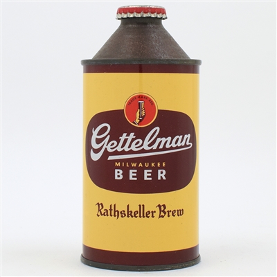 Gettelman Beer Cone Top IRTP CLEAN 164-22