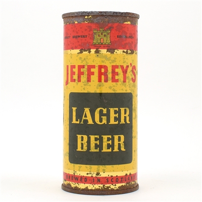 Jeffreys Lager Beer 16 Ounce Scottish Flat Top