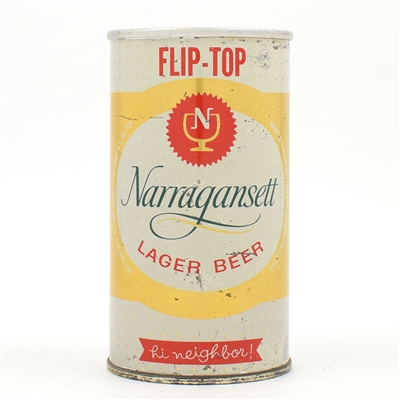 Narragansett Beer Zip Top FLIP TOP METALLIC 95-38
