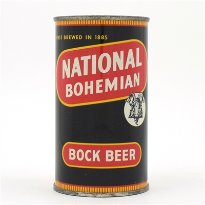 National Bohemian Bock Flat Top SCARCE CLEAN 102-16