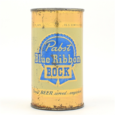 Pabst Blue Ribbon Bock Flat Top MILWAUKEE 112-7