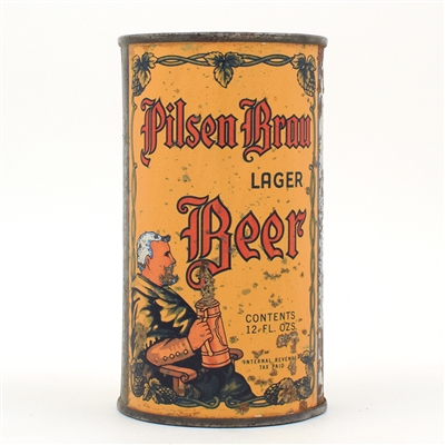 Pilsen Brau Beer Flat Top RARE 115-37