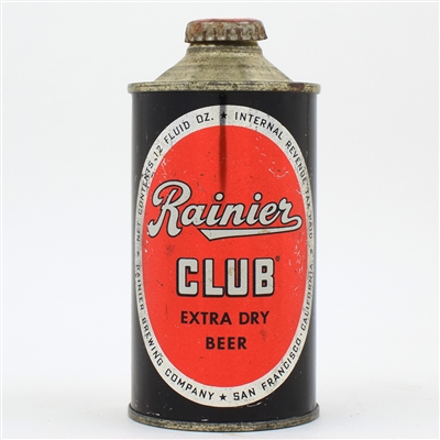 Rainier Club Beer Cone Top 180-19