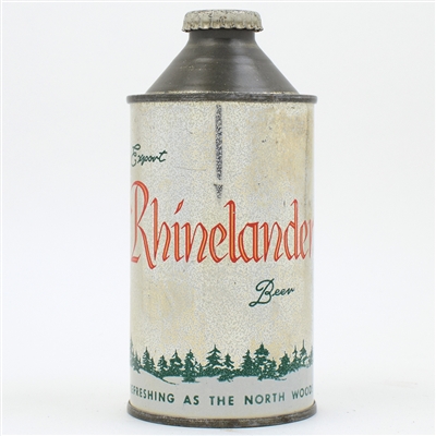 Rheinlander Beer Cone Top SHARP CLEAN 182-1