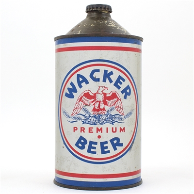 Wacker Beer Quart Cone Top ULTRA RARE 220-14