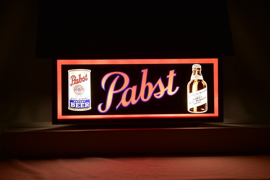 Lot Detail - Pabst Lighted Sign