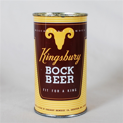 Kingsbury Bock Beer Flat Top 88-13
