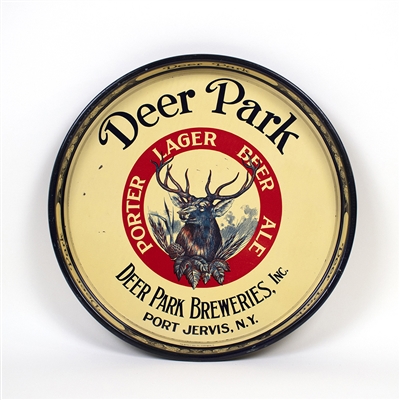 Deer Park Porter Lager Beer Ale Tray