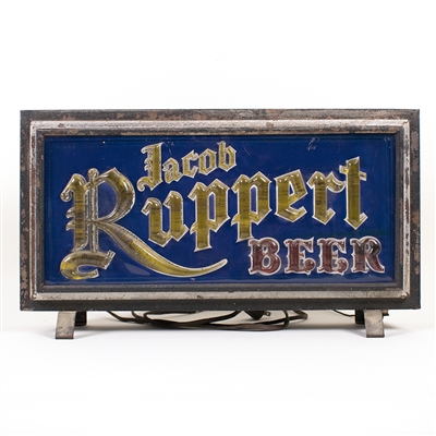 Ruppert Lighted Beer Sign