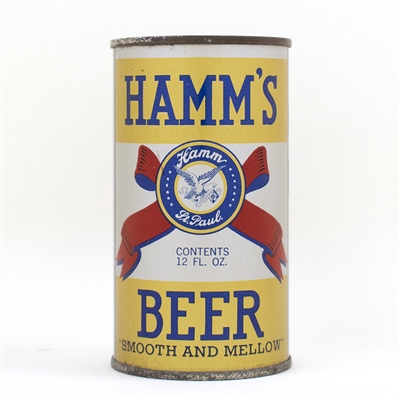 Hamms Beer Instructional Flat Top Can