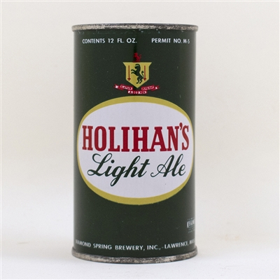 Holihans Light Ale Flat Top Can Vanity Lid