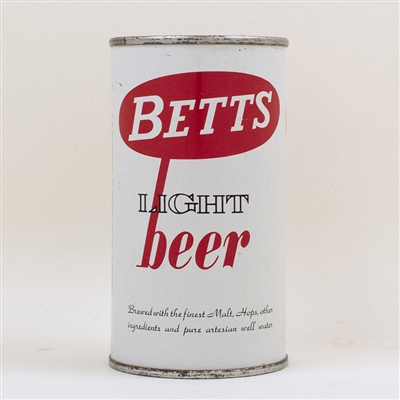 Betts Light Beer Flat Top Can