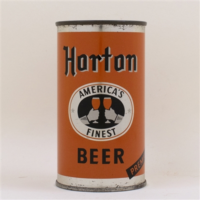 Horton Americas Finest Beer Flat Top Can