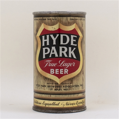 Hyde Park True Lager Beer Flat Top Can