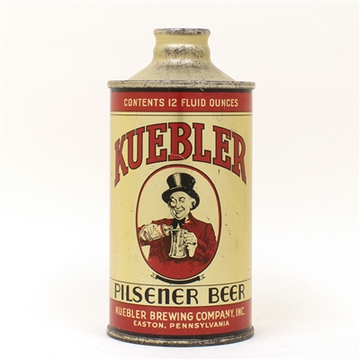 Kuebler Pilsener Beer BANNER J Spout Cone