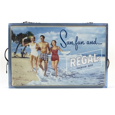 Sun, Fun and Regal Beer Lighted Sign