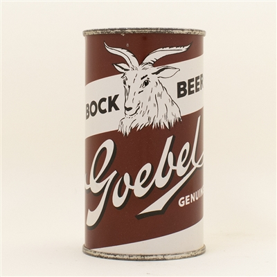 Goebel Bock Detroit Flat Top Beer Can