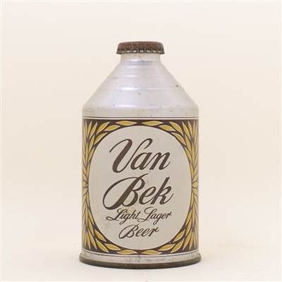 Van Bek Beer Crowntainer Cone Top Can