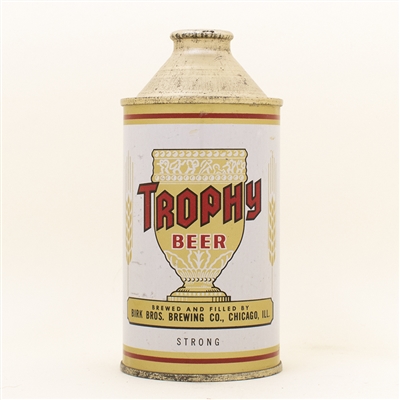 Trophy Beer Cone Top Can STRONG