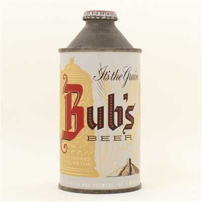 Bubs Beer Cone Top Can