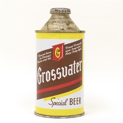 Grossvater Beer Cone Top Can 168-03
