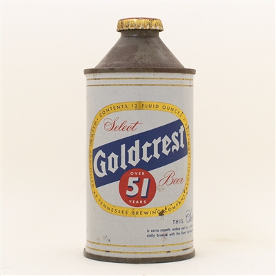 Goldcrest 51 Beer Cone Top Can