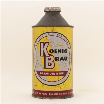 Koenig Brau Beer Cone Top Can