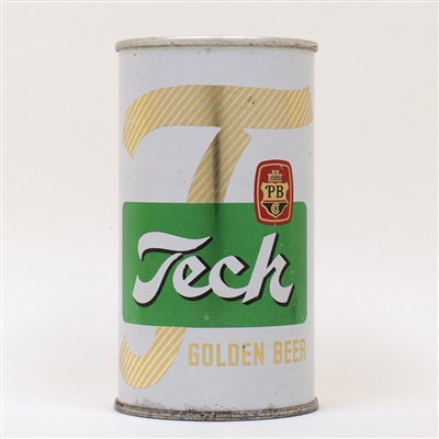 Tech Golden Beer Flat Top Can