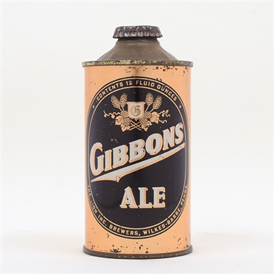 Gibbons Ale Cone Top 164-25
