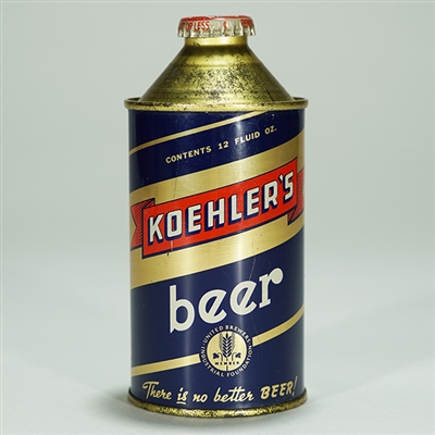 Koehlers Beer Cone Top 171-25