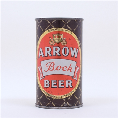 Arrow Bock Beer Flat Top RARE 32-9
