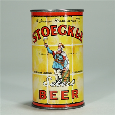 Stoeckle Select Beer Can 137-1