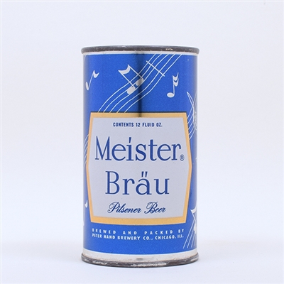 Meister Brau Beer MUSIC Set Can Flat Top 95-17