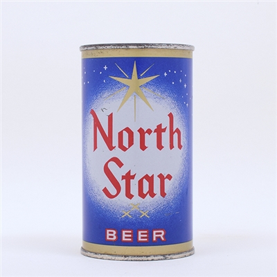 North Star Beer ENAMEL Flat Top Unlisted