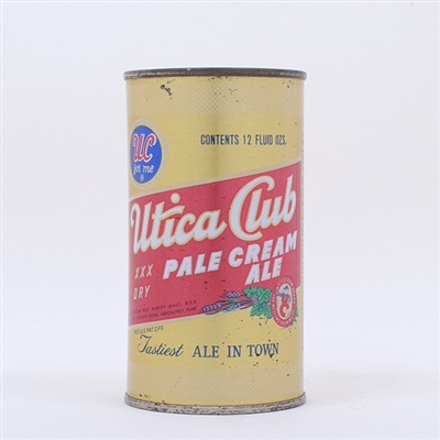 Utica Club Ale Flat Top ENAMEL Unlisted